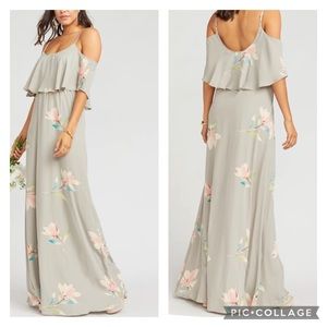 Show Me Your Mumu Caitlin Ruffle Dress Size Large